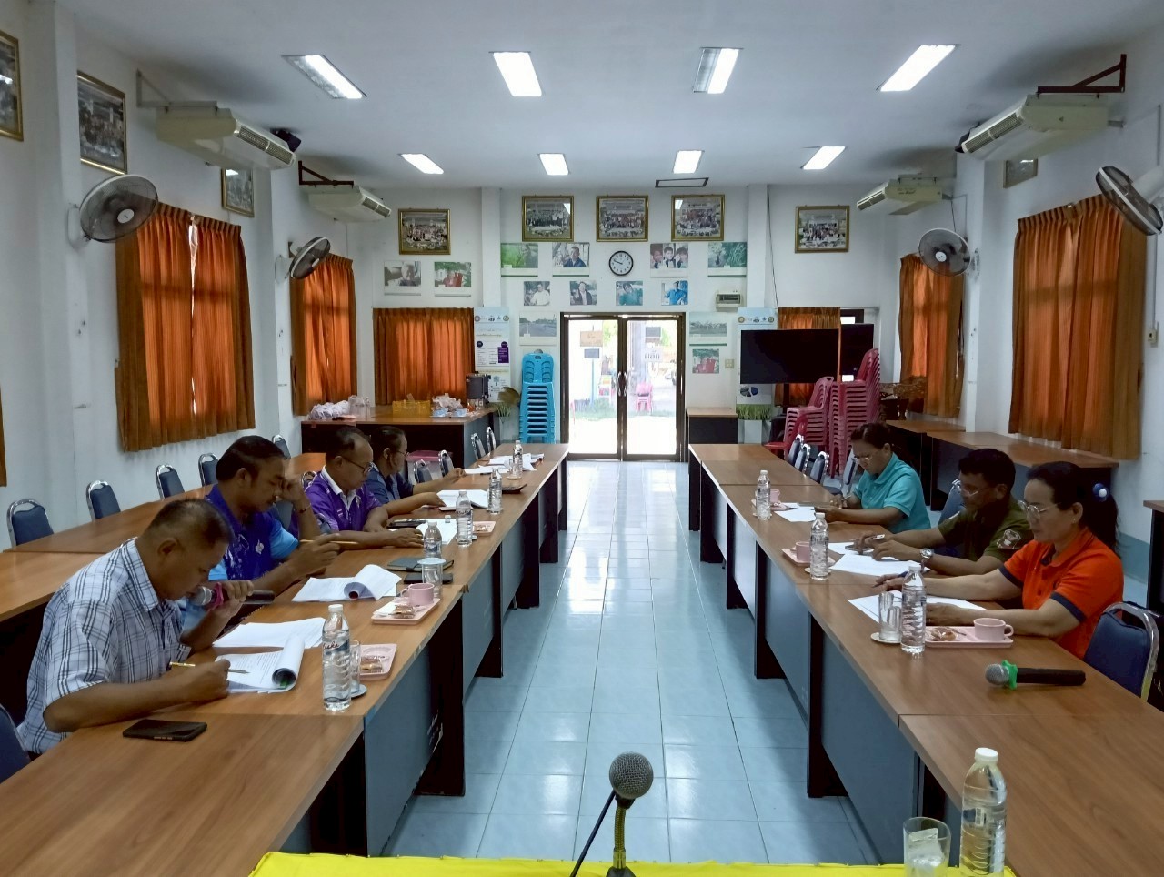 การประชุมคณะกรรมการสนับสนุนการจัดทำแผนพัฒนาท้องถิ่น