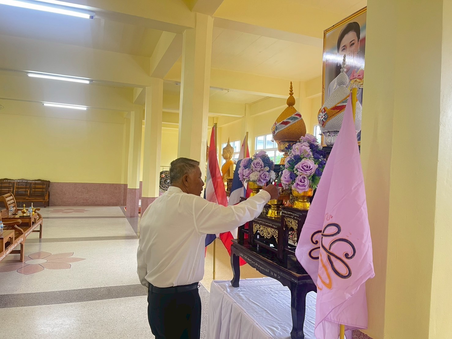 โครงการวัด ประชา รัฐ สร้างสุข ทั่วประเทศ ร่วมกิจกรรม  รวมพลังสร้างสัปปายะสู่วัดด้วยวิถี 5ส (Big Cleaning Day)