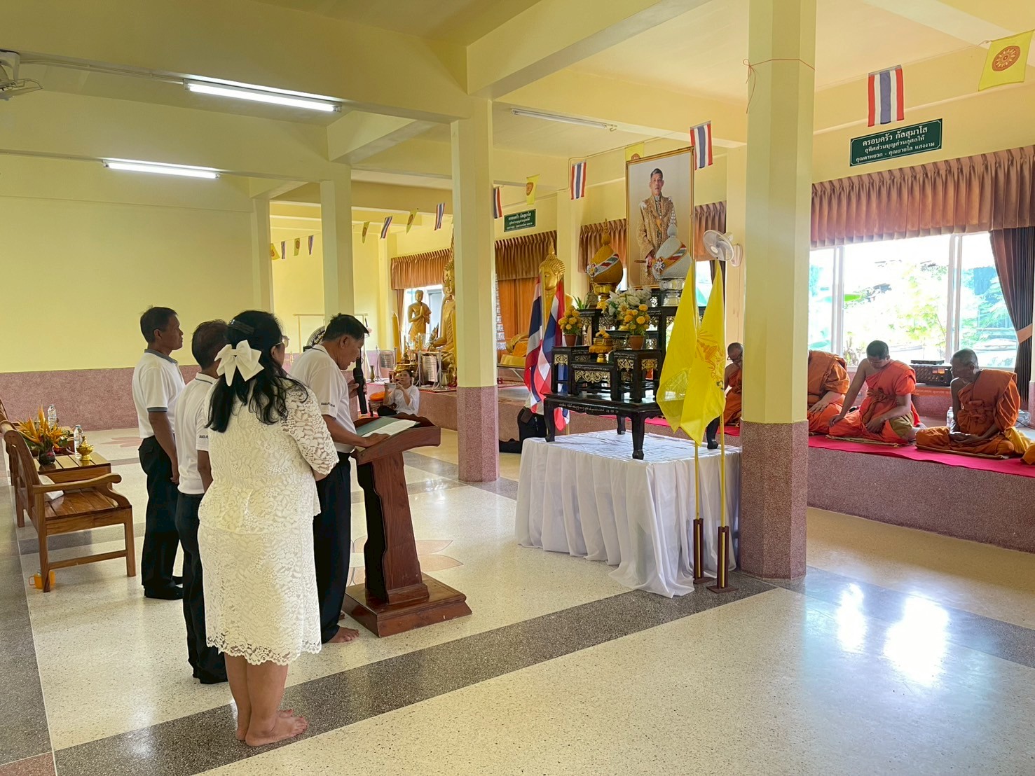 โครงการวัด ประชา รัฐ สร้างสุข ทั่วประเทศ ร่วมกิจกรรม รวมพลังสร้างสัปปายะสู่วัดด้วยวิถี 5ส (Big Cleaning Day)