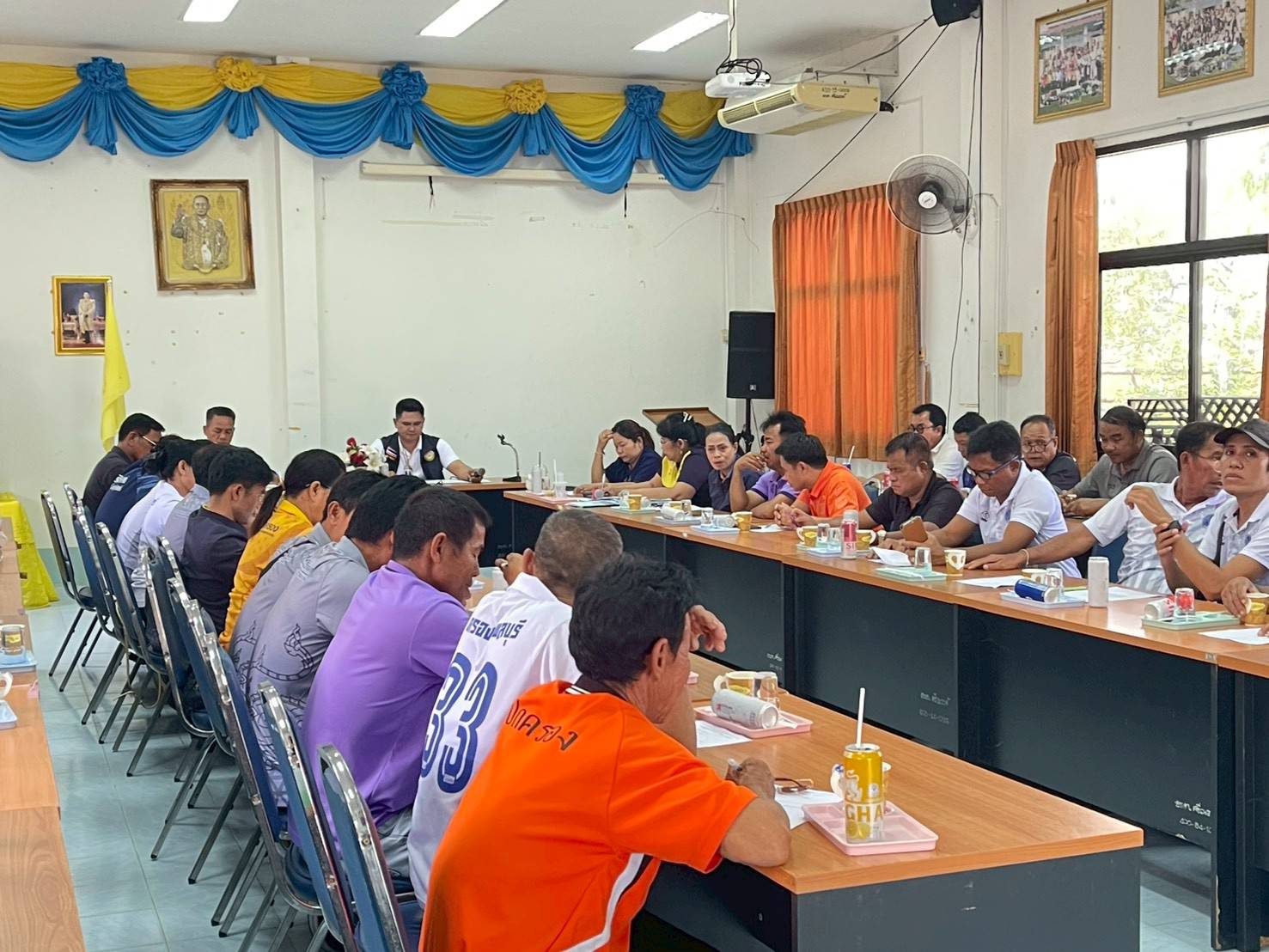 การประชุมการมีส่วนร่วมในการกำหนดนโยบายวางแผนและตัดสินใจ โครงการจัดการแข่งขันกีฬาเด็กเยาวชนและประชาชนต้านยาเสพติดตำบลศรีณรงค์ประจำปีงบประมาณ พ.ศ.2569  